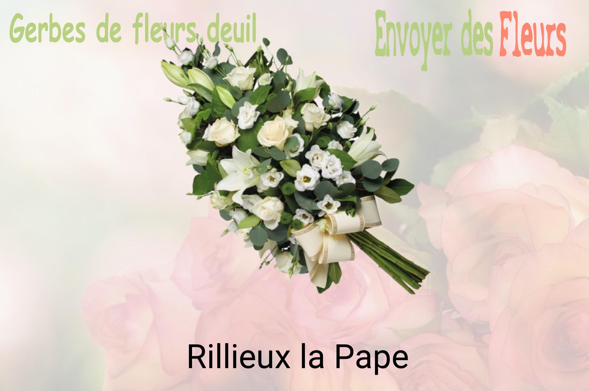 Gerbe de fleurs de deuil livrée à Rillieux-la-Pape